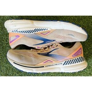 Brooks GTS 23 1203811B795 Womens 10 Running Shoes Pink Lace Up Athletic Sneakers